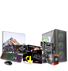 Budget PC With AMD RYZEN 7 5700G Processor And GIGABYTE B450M-k